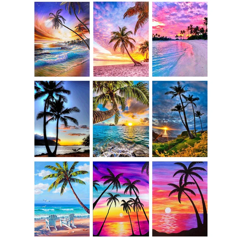 Кокосовое дерево пляжная Алмазная картина полная дрель 5D DIY Алмазная вышивка мозаика пейзаж домашний Декор подарок
Кокосовое дерево пляжная Алмазная картина полная дрель 5D DIY Алмазная вышивка мозаика пейзаж домашний Декор подарок