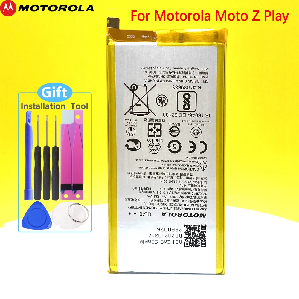 NEW Original Motorola Moto Z Play Droid XT1635 XT1635-01 XT1635-02 XT1635-03 3510mAh GL40 Phone Battery +Tracking number
NEW Original Motorola Moto Z Play Droid XT1635 XT1635-01 XT1635-02 XT1635-03 3510mAh GL40 Phone Battery +Tracking number
