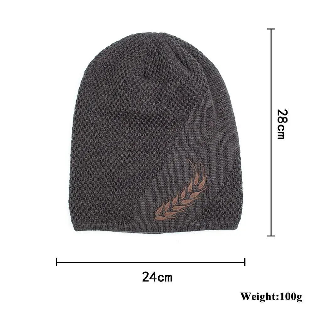 RoxCober Winter Warm Plus velvet Hats pattern Knitted Beanies Bonnet Caps Baggy Wheat ears Hats For Men Women Wool Skullie 
RoxCober Winter Warm Plus velvet Hats pattern Knitted Beanies Bonnet Caps Baggy Wheat ears Hats For Men Women Wool Skullie