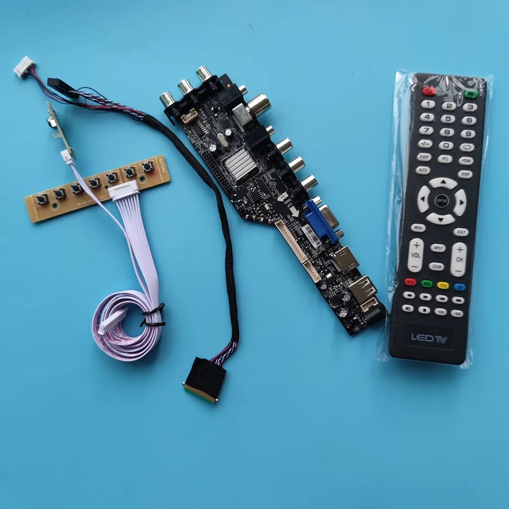 Для LTN156AT20-H01/LTN156AT20-W01 1366x768 драйвер Панель светодиодный USB VGA AV плата контроллера HDMI совместимых с ТВ дистанционного DVB-T монитор
Для LTN156AT20-H01/LTN156AT20-W01 1366x768 драйвер Панель светодиодный USB VGA AV плата контроллера HDMI совместимых с ТВ дистанционного DVB-T монитор
