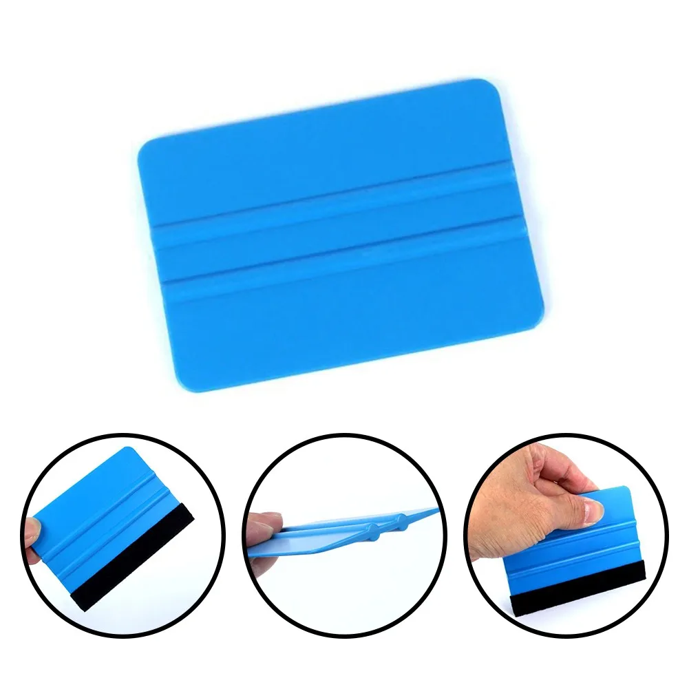 Car Wrapping Applicator Tools Blue Plastic Scraper Squeegee Soft Felt Edge Car Accessories Film Sticking Tool Paster Tool
Car Wrapping Applicator Tools Blue Plastic Scraper Squeegee Soft Felt Edge Car Accessories Film Sticking Tool Paster Tool