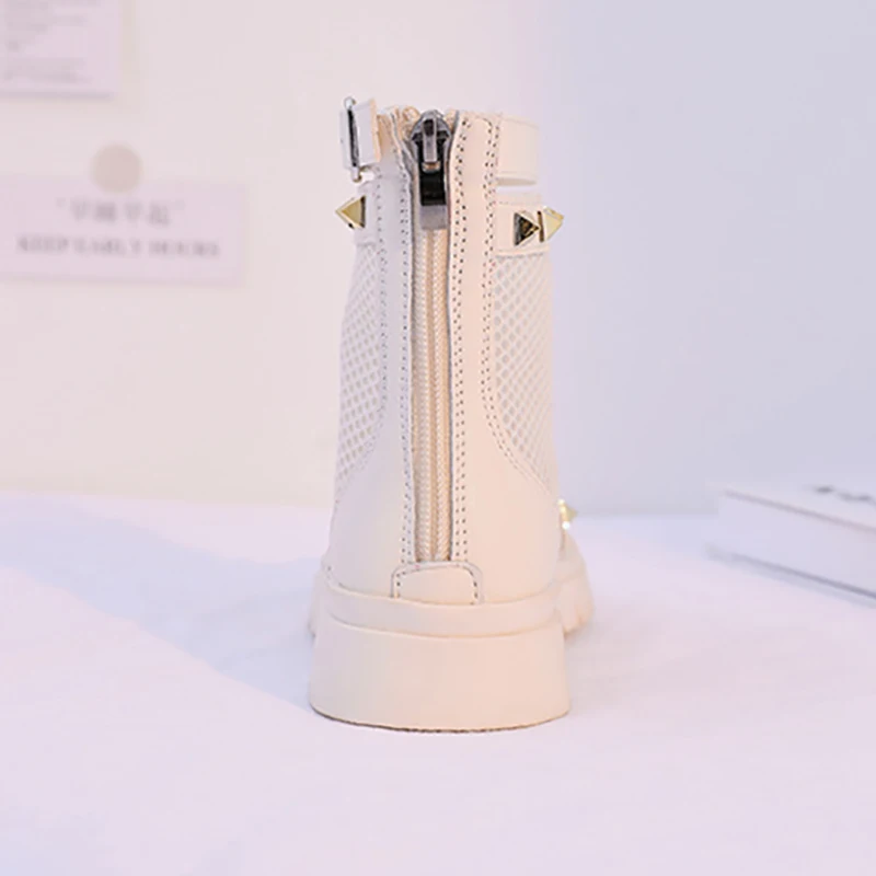 Kids Boots Girls Boots Summer Rivet Martin Boots Breathable Mesh Princess Boots Girls Shoes Kids Shoes
Kids Boots Girls Boots Summer Rivet Martin Boots Breathable Mesh Princess Boots Girls Shoes Kids Shoes