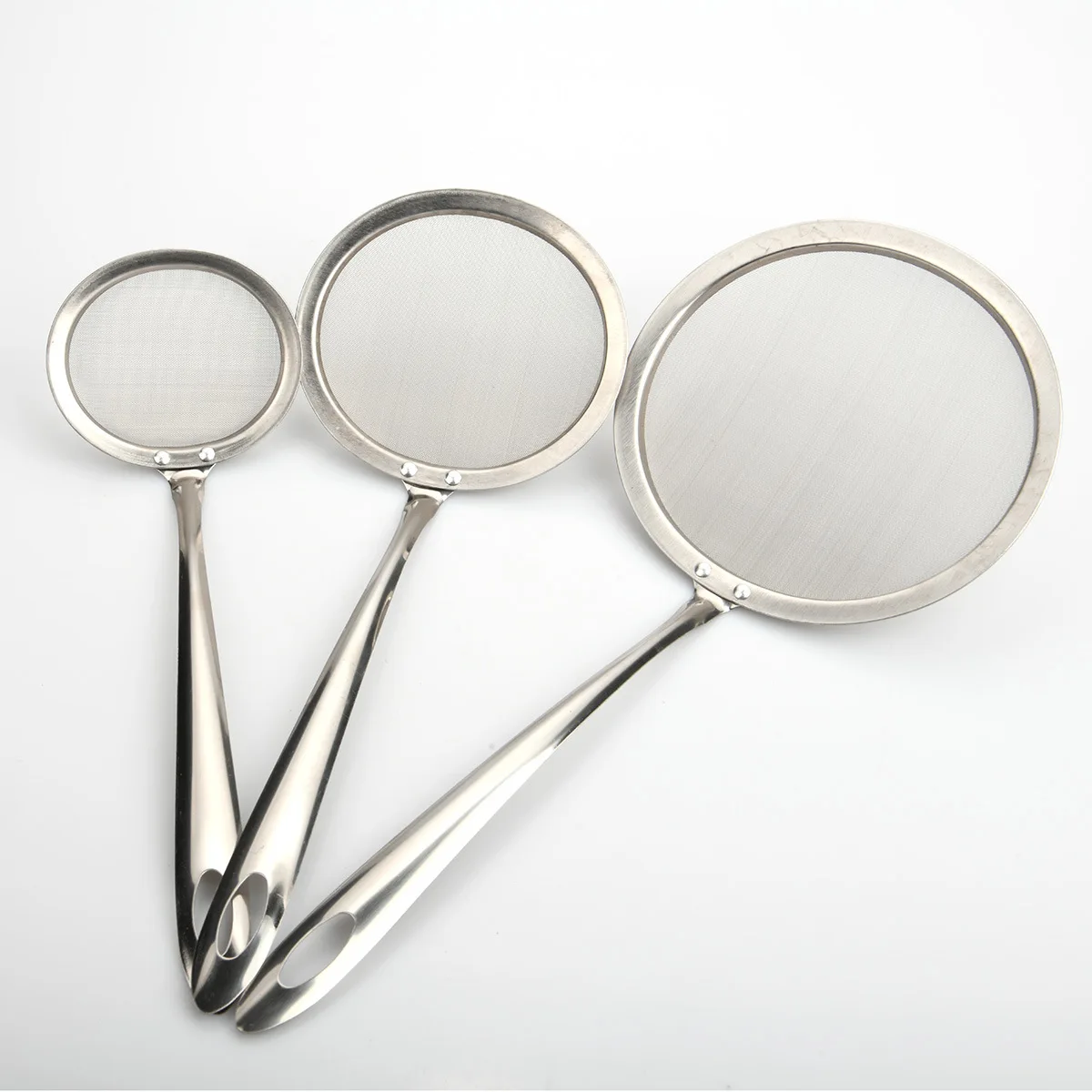 Useful Kitchen Stainless Steel Wire Fine Mesh Oil Strainer Flour Colander Sifter Sieve kitchen tools
Useful Kitchen Stainless Steel Wire Fine Mesh Oil Strainer Flour Colander Sifter Sieve kitchen tools