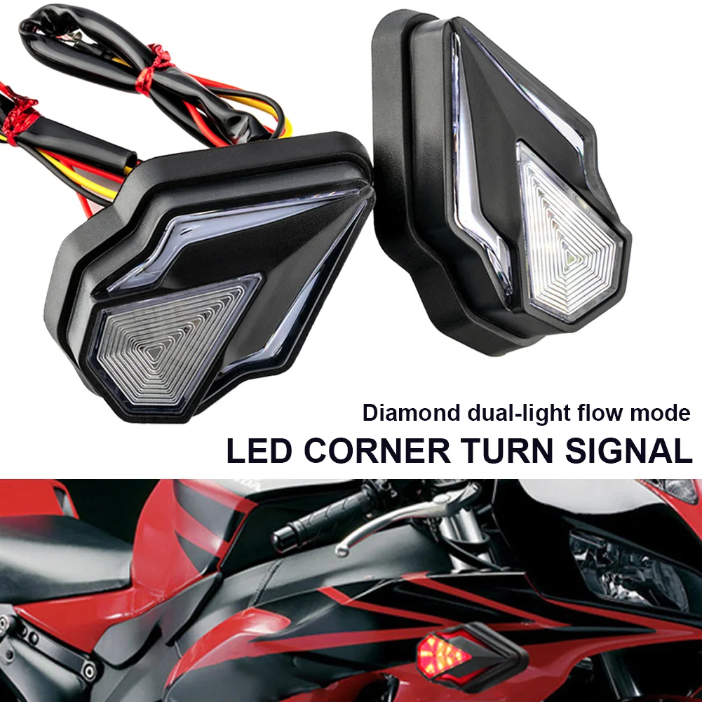 12V Motorcycle Turn Signal LED Flowing Warning Lights DRL Dual Color Flash Blinker Daytime Running Light M10 for ATV UTV Scooter
12V Motorcycle Turn Signal LED Flowing Warning Lights DRL Dual Color Flash Blinker Daytime Running Light M10 for ATV UTV Scooter