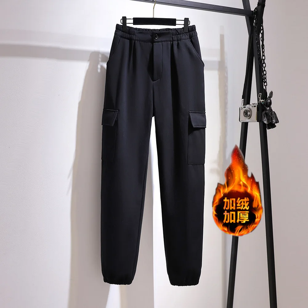 New Ladies Autumn Winter Plus Size Pants For Women Large Loose Casual Wool Liner Thick Keep Warm Trousers 3XL 4XL 5XL 6XL 7XL
New Ladies Autumn Winter Plus Size Pants For Women Large Loose Casual Wool Liner Thick Keep Warm Trousers 3XL 4XL 5XL 6XL 7XL