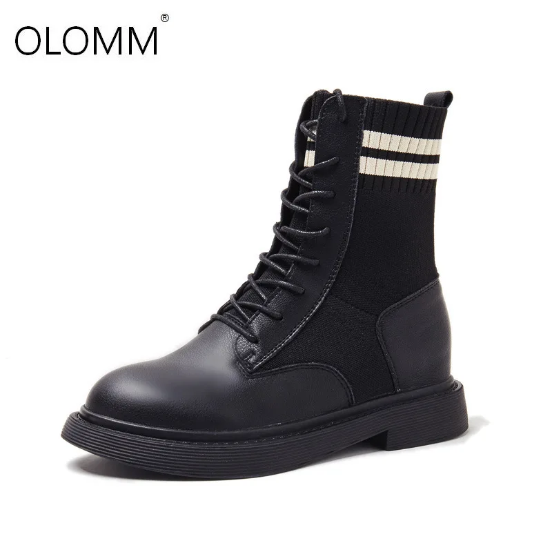 Martin Boots Women's Socks Boots 2019 New Flat Boots Combat Boots for Women Womens Boots Ankle Winter Boots Snow Boots
Martin Boots Women's Socks Boots 2019 New Flat Boots Combat Boots for Women Womens Boots Ankle Winter Boots Snow Boots
