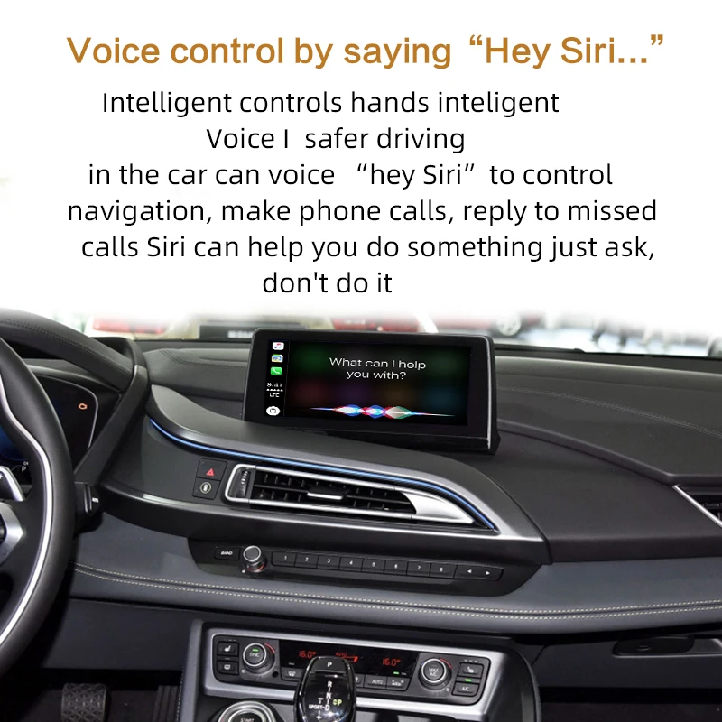 Sinairyu WIFI Wireless Apple Carplay for BMW NBT i8 2014-2018 Car Play Android Auto Mirroring Retrofit support Reverse Camera
Sinairyu WIFI Wireless Apple Carplay for BMW NBT i8 2014-2018 Car Play Android Auto Mirroring Retrofit support Reverse Camera