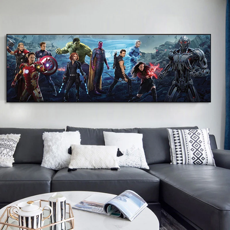 Marvel Movie Avengers EndGame Home Decoration Canvas Painting Poster and Prints Wall Art Pictures for Children's Room Cuadros
Marvel Movie Avengers EndGame Home Decoration Canvas Painting Poster and Prints Wall Art Pictures for Children's Room Cuadros