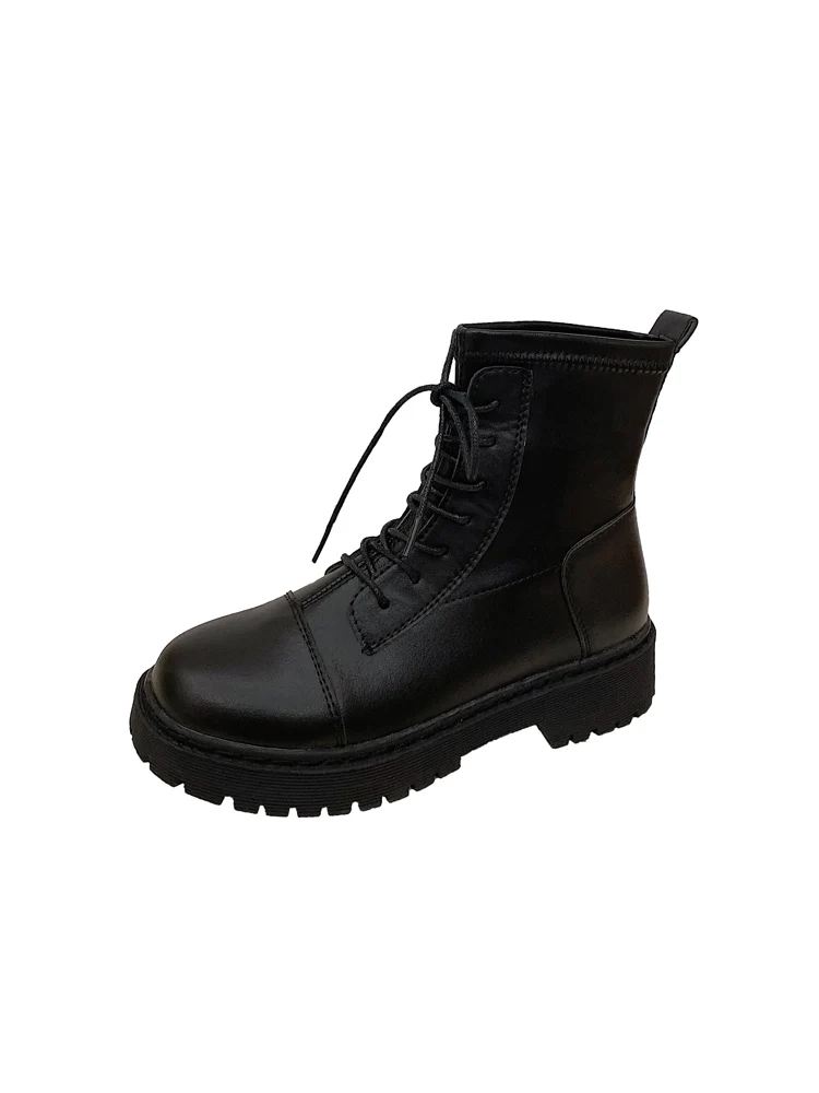 Women Ankle Boots Girls College Wind Lace Up Shoes British Style Black Cool Short Boots Lace-up Winter Female Platform Shoes
Women Ankle Boots Girls College Wind Lace Up Shoes British Style Black Cool Short Boots Lace-up Winter Female Platform Shoes
