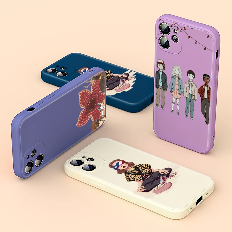 Liquid Silicone Soft Cover Fashion Stranger Things For Apple iPhone 13 12 mini 11 8 7 6 XS XR SE 2020 Pro Max Plus Phone Case
Liquid Silicone Soft Cover Fashion Stranger Things For Apple iPhone 13 12 mini 11 8 7 6 XS XR SE 2020 Pro Max Plus Phone Case