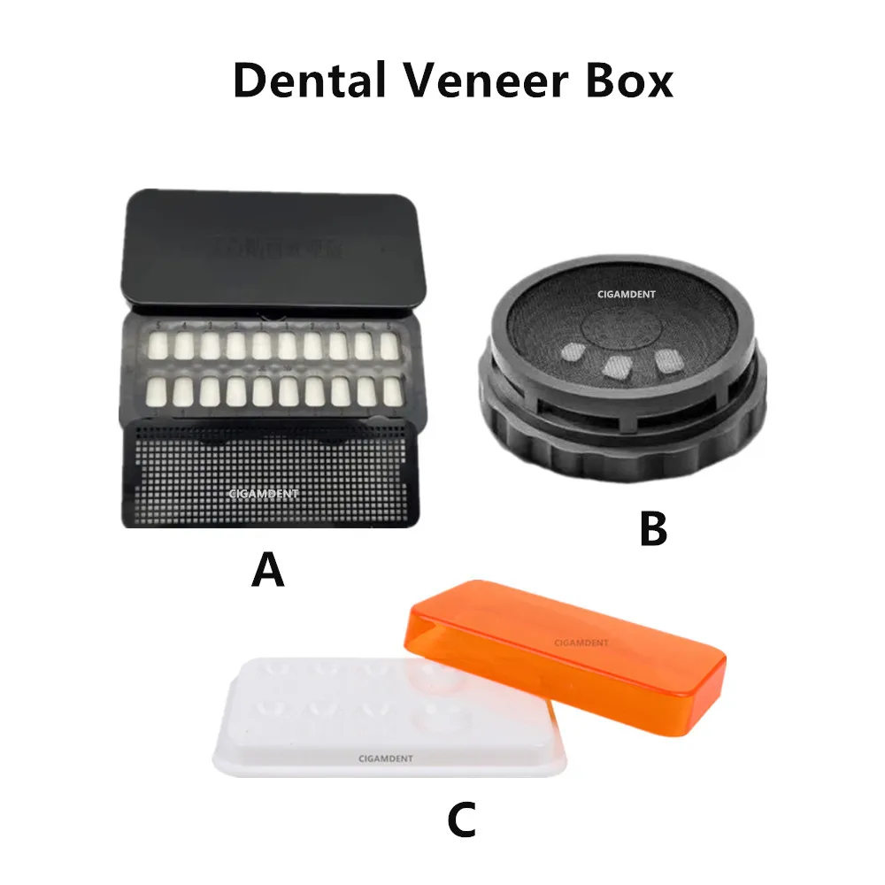 1Pc Dental Pretreatment Tooth Patch Box All Ceramic Veneer Denture Storage Case Porcelain Veneers Chip Disinfection Holder
1Pc Dental Pretreatment Tooth Patch Box All Ceramic Veneer Denture Storage Case Porcelain Veneers Chip Disinfection Holder