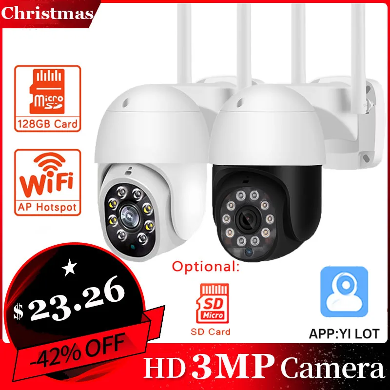 YI loT Outdoor IP Camera 3MP Full HD Security Surveillance PTZ Camera Weatherproof Full IR Night Vision CCTV Camera YI IOT APP 
YI loT Outdoor IP Camera 3MP Full HD Security Surveillance PTZ Camera Weatherproof Full IR Night Vision CCTV Camera YI IOT APP