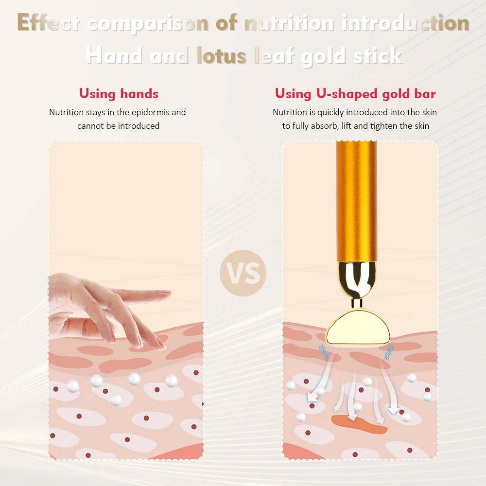 Electric Beauty Bar Facial Vibration Massage Slimming Sticks 24k Golden Face Lifting Tightening Massage Tools Beauty Roller Bar 
Electric Beauty Bar Facial Vibration Massage Slimming Sticks 24k Golden Face Lifting Tightening Massage Tools Beauty Roller Bar