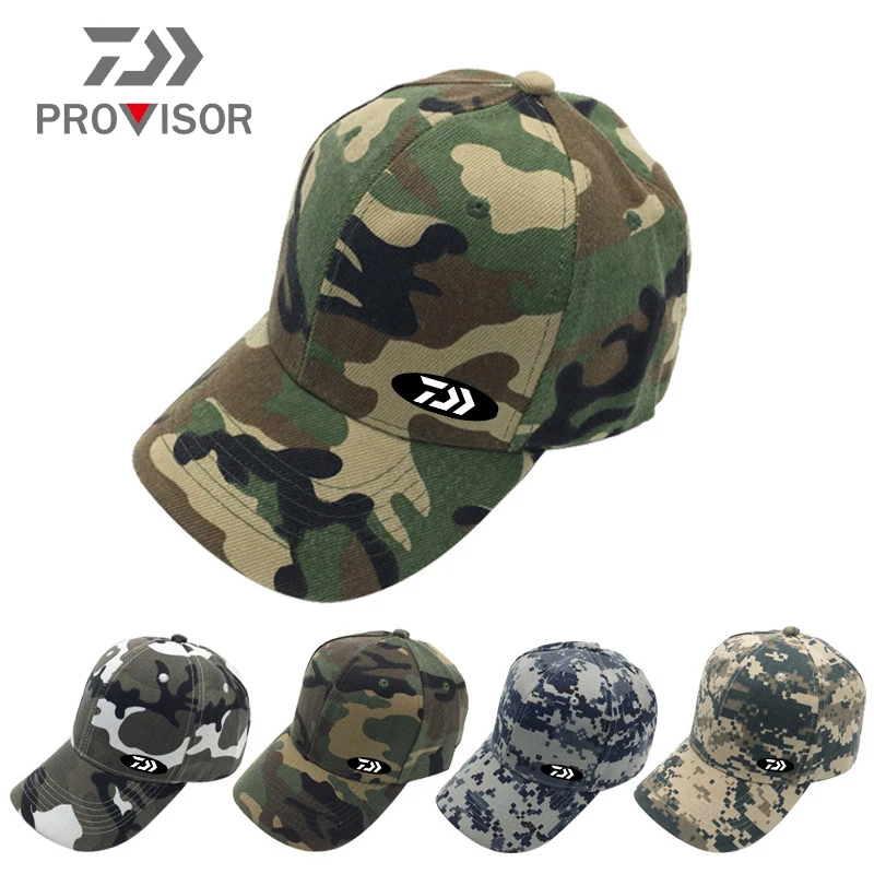 Daiwa Men Fishing Sun Hat Outdoor Korean Version of the Sunscreen Breathable Sunshade Camouflage Couple Hat Casual Baseball Cap
Daiwa Men Fishing Sun Hat Outdoor Korean Version of the Sunscreen Breathable Sunshade Camouflage Couple Hat Casual Baseball Cap