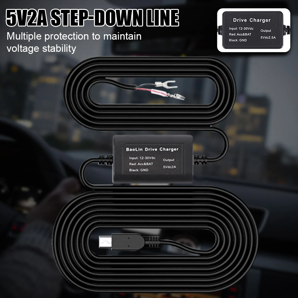 Car Dash Cam Hardwire Kit 12V to 5V 2A Charger Converter Dash Camera Charger Power Cord with 3A Fuse DVR Video Recorder Cable
Car Dash Cam Hardwire Kit 12V to 5V 2A Charger Converter Dash Camera Charger Power Cord with 3A Fuse DVR Video Recorder Cable