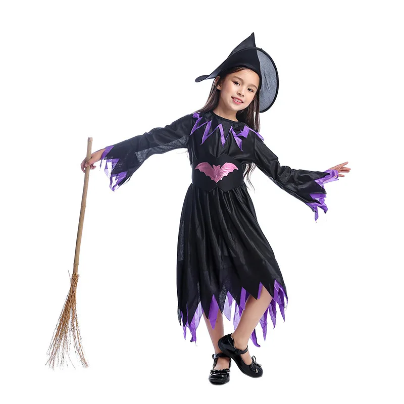 2021 Bat Little Witch Dress Costume Cosplay Girls Halloween Costume for Kids Carnival Party Suit Dress Up
2021 Bat Little Witch Dress Costume Cosplay Girls Halloween Costume for Kids Carnival Party Suit Dress Up