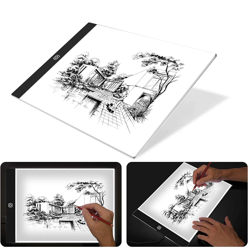 A4 Digital Drawing Tablet Graphic Tablets LED Light Box Pad Electronic USB Tracing Art Copy Board Writing Painting Table
A4 Digital Drawing Tablet Graphic Tablets LED Light Box Pad Electronic USB Tracing Art Copy Board Writing Painting Table
