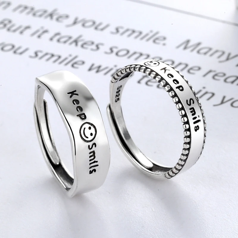 2020 new style best selling girl 925 sterling silver ring popular retro fashion smiley flower ring open ring healing smiley
2020 new style best selling girl 925 sterling silver ring popular retro fashion smiley flower ring open ring healing smiley