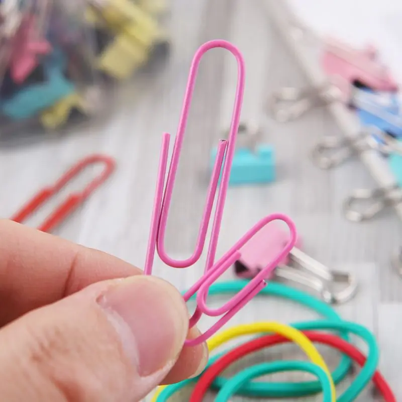 240Pcs 28mm 50mm Paper Clip 20mm 25mm Clamp Elastic Band Storage Case Silver Photo Clip Bookmark DIY Handmade Decor School
240Pcs 28mm 50mm Paper Clip 20mm 25mm Clamp Elastic Band Storage Case Silver Photo Clip Bookmark DIY Handmade Decor School