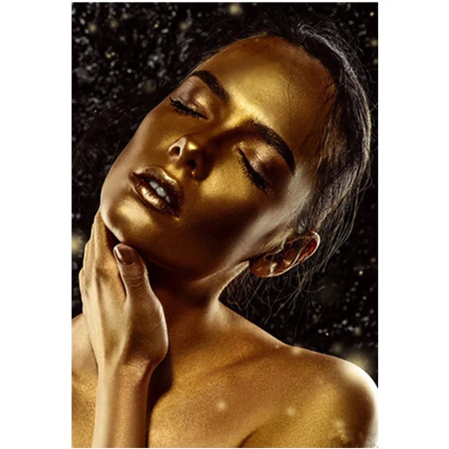 DIY diamond painting digital black gold African woman diamond painting on canvas mural living room modern handmade gift
DIY diamond painting digital black gold African woman diamond painting on canvas mural living room modern handmade gift