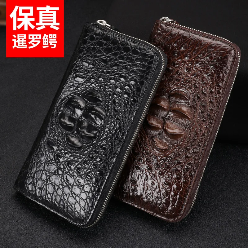 Alligator Leather Luxury Clutch Wallets Men's Business Fashion Long Section Handbag Genuine Zipper Wallet Trend Underarm Bag
Alligator Leather Luxury Clutch Wallets Men's Business Fashion Long Section Handbag Genuine Zipper Wallet Trend Underarm Bag
