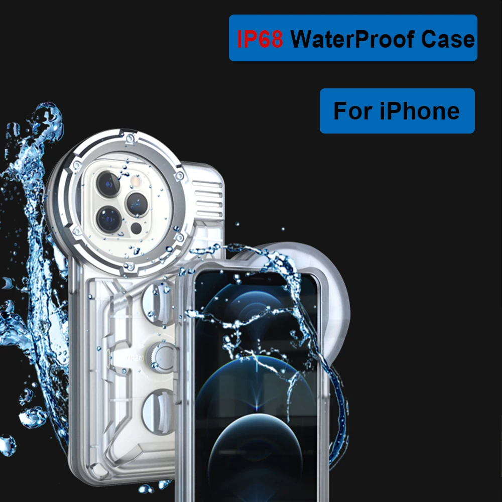 IP68 Waterproof For IPhone 12 11 Pro Max XS Max XR 6 7 8 Case RedPepper Clear Armor Cover Diving Underwater Swim Outdoor Sports
IP68 Waterproof For IPhone 12 11 Pro Max XS Max XR 6 7 8 Case RedPepper Clear Armor Cover Diving Underwater Swim Outdoor Sports
