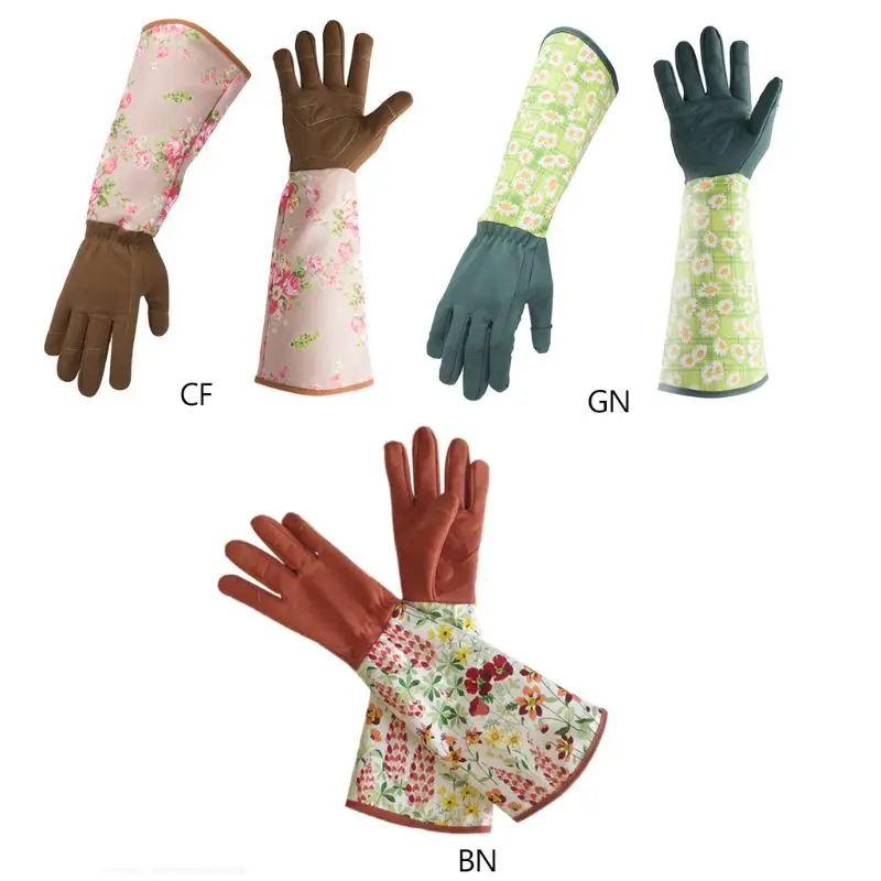 Puncture Resistant Long Sleeve Leather Gardening Gloves Padded Palm Reinforced Fingertips Pruning Floral Gauntlet Multipurpose P
Puncture Resistant Long Sleeve Leather Gardening Gloves Padded Palm Reinforced Fingertips Pruning Floral Gauntlet Multipurpose P