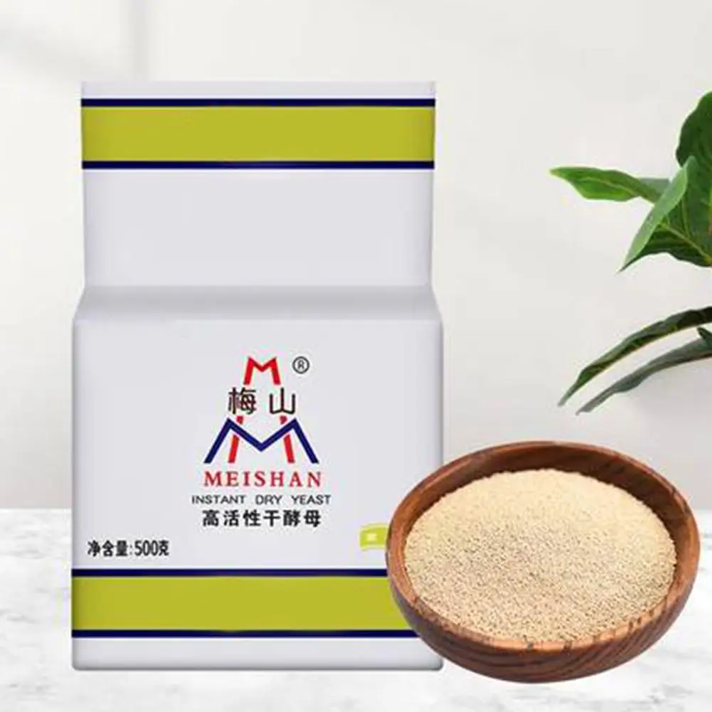 500G Yeast For Bread Instant Highly Active Dry Bread Yeast High Sugar Bread Cake Baking Yeast Home Kitchen Baking Supplies