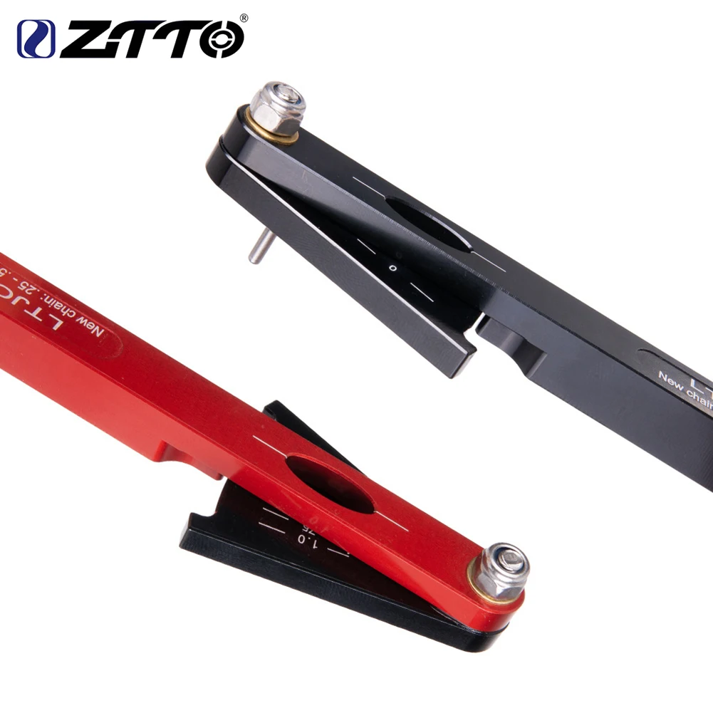 ZTTO Bicycle Chain Wear Indicator Checker Mountain Road Bike MTB Chains Gauge Measurement Ruler Cycling Replacement Repair Tool
ZTTO Bicycle Chain Wear Indicator Checker Mountain Road Bike MTB Chains Gauge Measurement Ruler Cycling Replacement Repair Tool