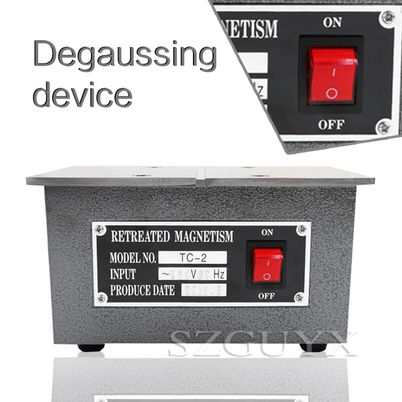 220V Degaussing device Tc-1 small powerful demagnetizer Tc-2 grinding machine metal mold plane demagnetization machine
220V Degaussing device Tc-1 small powerful demagnetizer Tc-2 grinding machine metal mold plane demagnetization machine