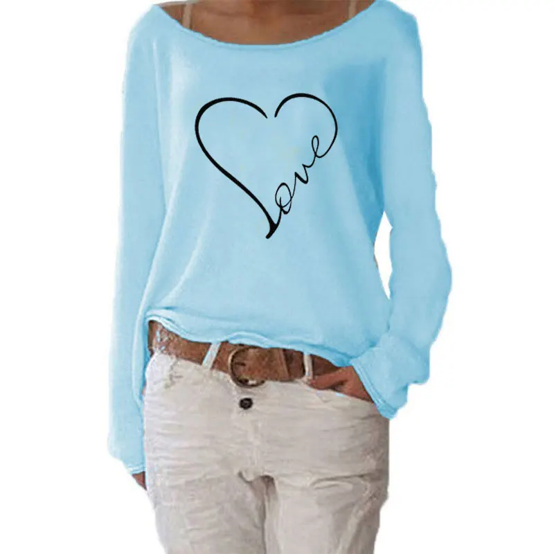 Love Heart Print T Shirt Cotton Hipster Women Long Sleeve Funny Autumn Streetwear Tee Tops
Love Heart Print T Shirt Cotton Hipster Women Long Sleeve Funny Autumn Streetwear Tee Tops
