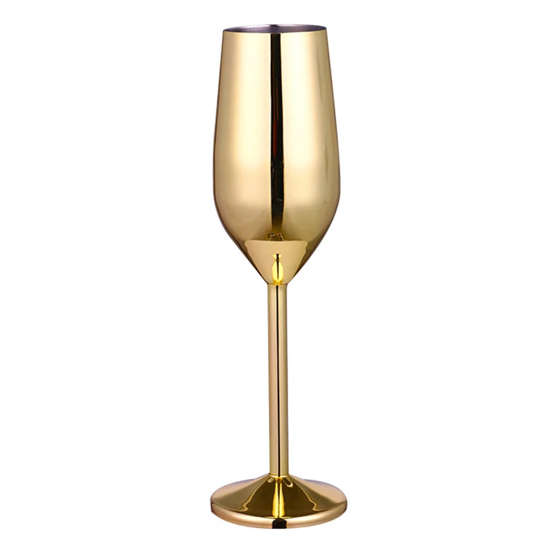 Rose Gold SilverStainless Steel Wine Glass Drinking Cup Champagne Goblet Barware Kitch For Picnics Barbecues Parties Celebration
Rose Gold SilverStainless Steel Wine Glass Drinking Cup Champagne Goblet Barware Kitch For Picnics Barbecues Parties Celebration