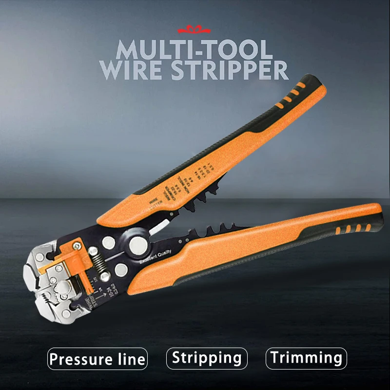 Crimper Cable Cutter Automatic Wire Stripper Multifunctional Stripping Tools Crimping Pliers Terminal Wire stripping pliers
Crimper Cable Cutter Automatic Wire Stripper Multifunctional Stripping Tools Crimping Pliers Terminal Wire stripping pliers