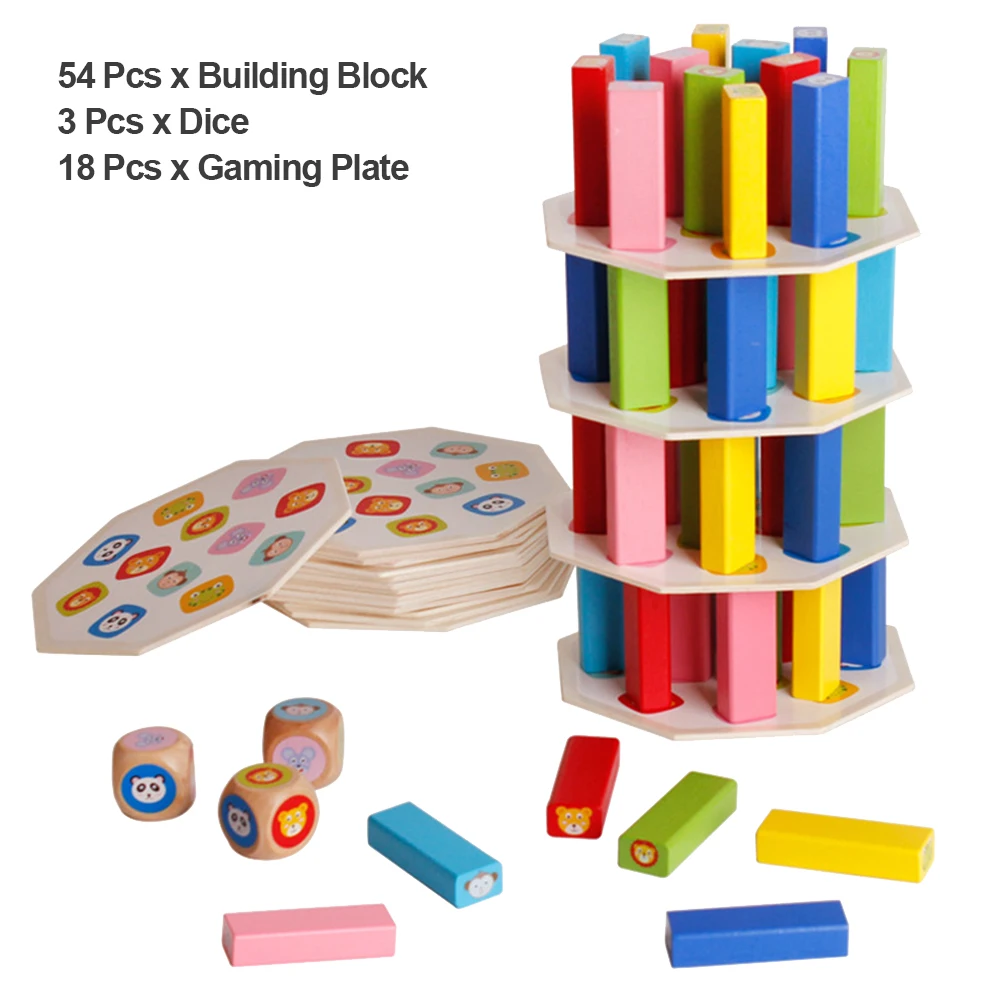 Toys With Animal Faces Coloured Gift Funny Educational Plate Toddle Stacking Dice Wooden Table For Kids Building Block Set
Toys With Animal Faces Coloured Gift Funny Educational Plate Toddle Stacking Dice Wooden Table For Kids Building Block Set