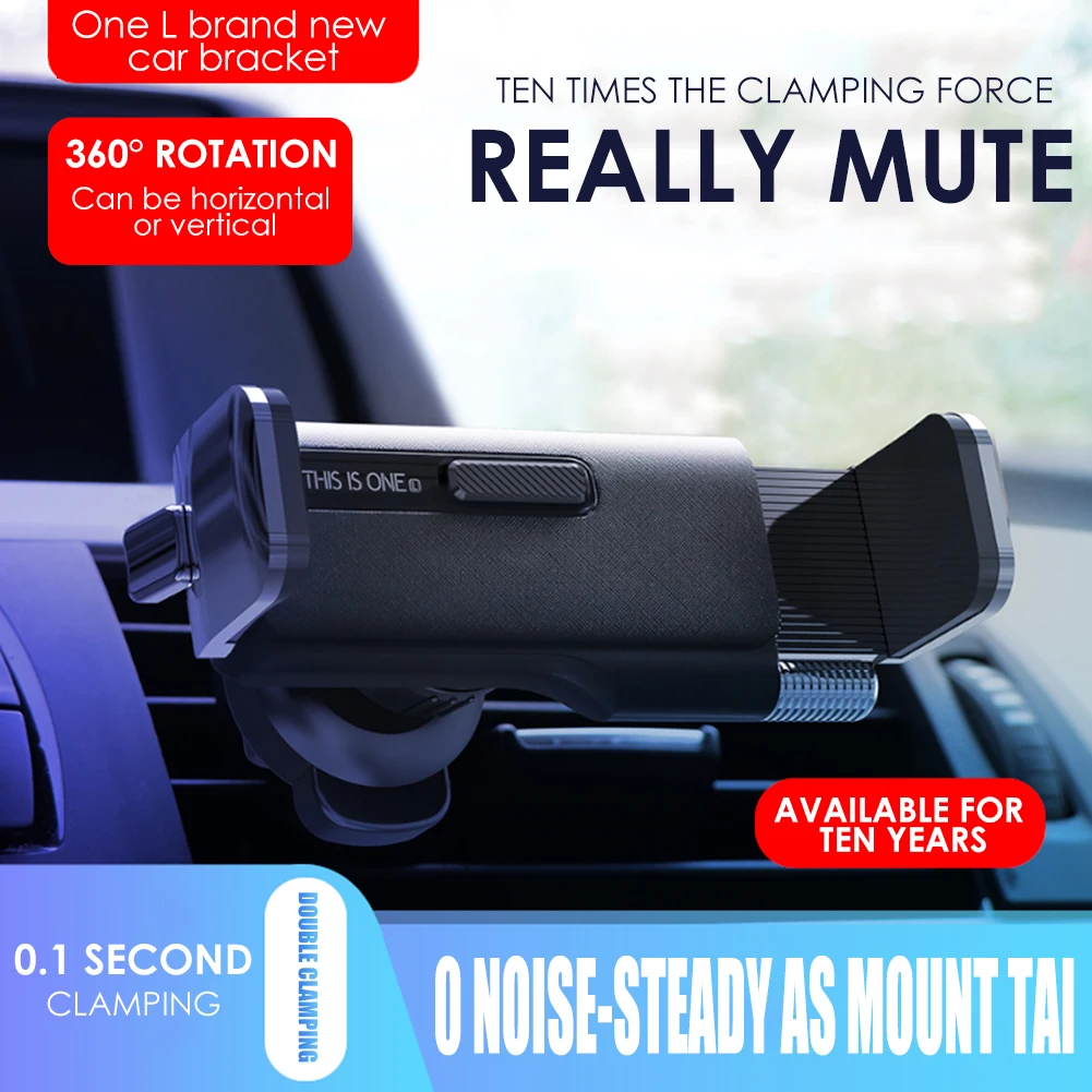 Practical Multi-functional Durable Car Phone Holder 360 Rotation Air Vent Mount Stand for 4.7-6.5 inch Smartphone
Practical Multi-functional Durable Car Phone Holder 360 Rotation Air Vent Mount Stand for 4.7-6.5 inch Smartphone