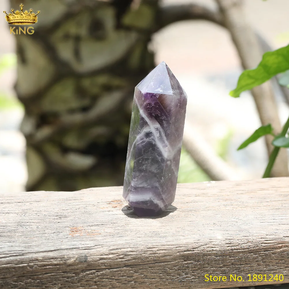 Natural Dream Amethysts Quartz Hexagonal Double Point Mineral Jewelry Quartz Crystal Healing Point Jewelry Family DIY Decoration
Natural Dream Amethysts Quartz Hexagonal Double Point Mineral Jewelry Quartz Crystal Healing Point Jewelry Family DIY Decoration