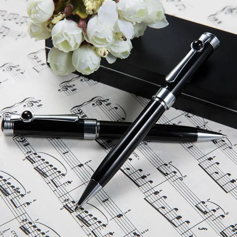 Luxury Rotary Black Ink Metal Ballpoint Pens Business Student Gift Office Stationery Supplies 
Luxury Rotary Black Ink Metal Ballpoint Pens Business Student Gift Office Stationery Supplies