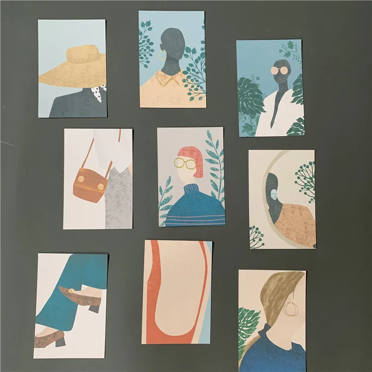 "Modern Girl" Card Small Poster Wall Decoration Retro Card Small Poster Wall Greeting Postcard Cards Gift New Years Postcards
"Modern Girl" Card Small Poster Wall Decoration Retro Card Small Poster Wall Greeting Postcard Cards Gift New Years Postcards