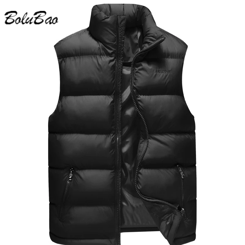 BOLUBAO Winter Casual Vest Men Coats New Stand Up Collar Embroidery Sleeveless Cotton Vest Jacket Male
BOLUBAO Winter Casual Vest Men Coats New Stand Up Collar Embroidery Sleeveless Cotton Vest Jacket Male