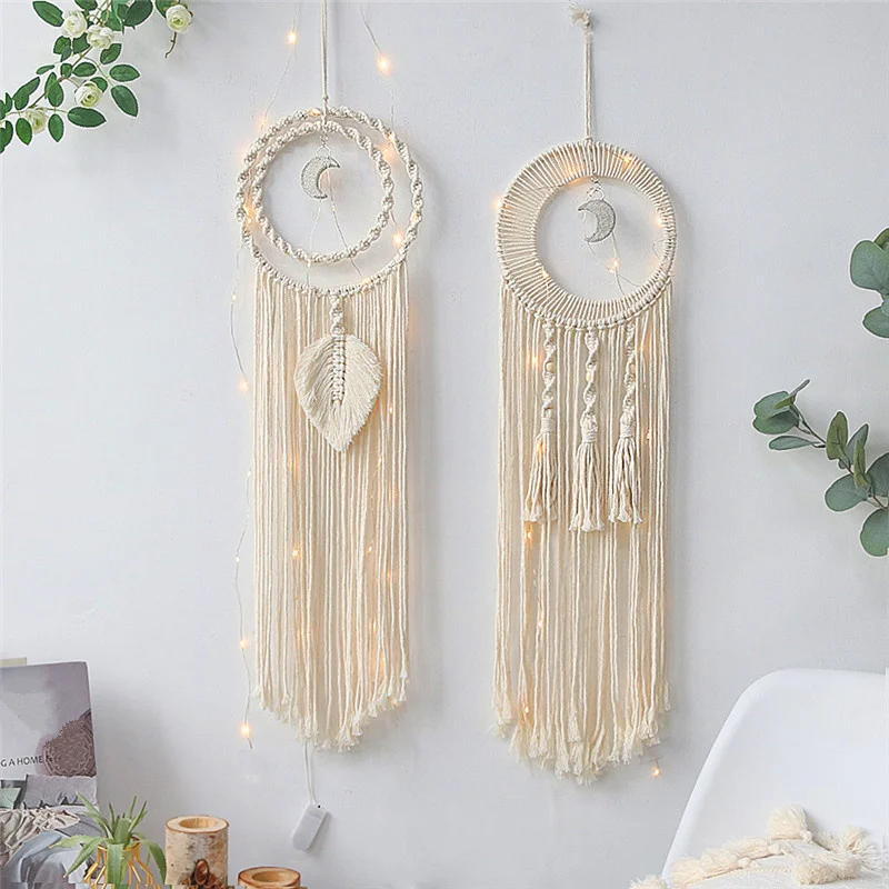 Half Moon Shape Dream Catcher Simple Style Home Wall Hanging Ornament Handmade Girl Heart Kid Children Gift Room Decoration
Half Moon Shape Dream Catcher Simple Style Home Wall Hanging Ornament Handmade Girl Heart Kid Children Gift Room Decoration