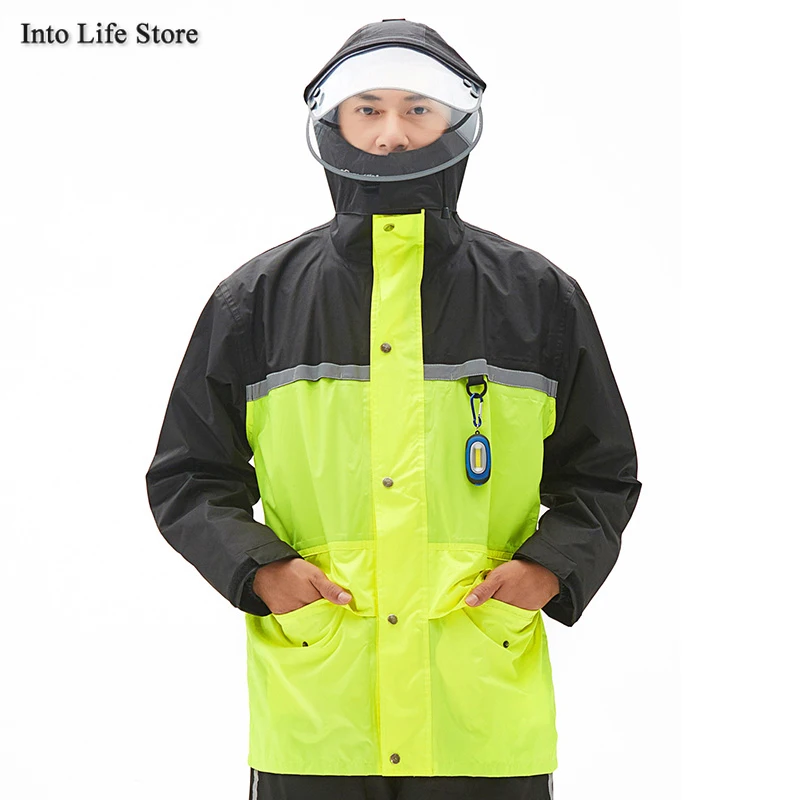 Outdoor Rain Coat Jacket for Men Women's Raincoat Rain Pants Suit Motorcycle Waterproof Electric Men's Raincoat Tourism Camping
Outdoor Rain Coat Jacket for Men Women's Raincoat Rain Pants Suit Motorcycle Waterproof Electric Men's Raincoat Tourism Camping