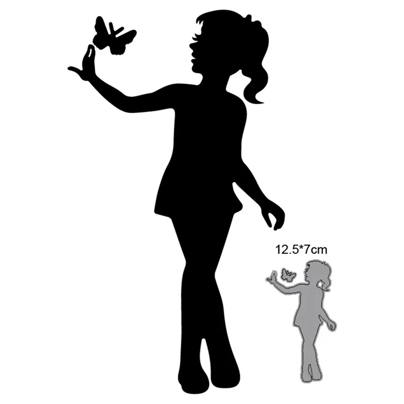 2021 New Metal Cutting Dies Cut Mold Girl Butterfly Decoration Scrapbook dies Paper Craft Knife Mould Blade Punch Stencils dies
2021 New Metal Cutting Dies Cut Mold Girl Butterfly Decoration Scrapbook dies Paper Craft Knife Mould Blade Punch Stencils dies