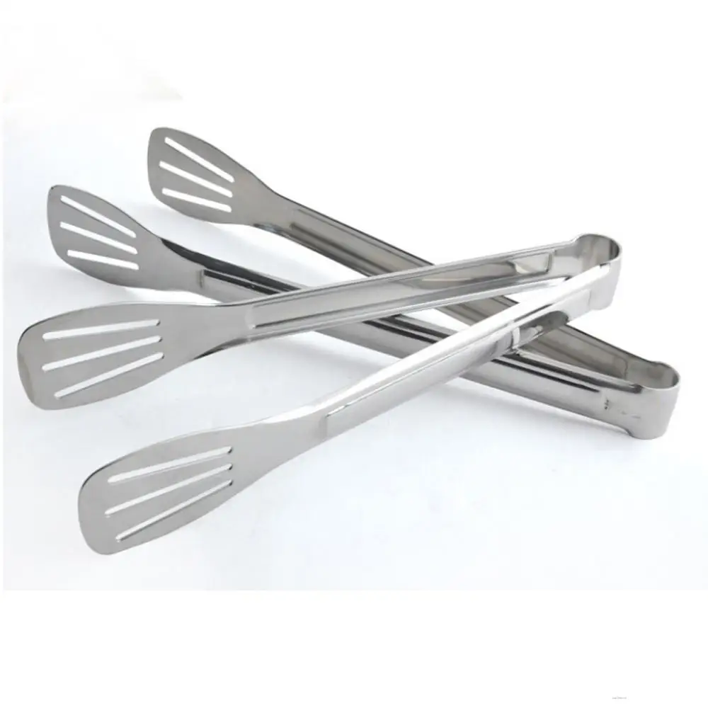 304 stainless steel three-line food clip kitchen supplies thickened stainless steel steak clip
304 stainless steel three-line food clip kitchen supplies thickened stainless steel steak clip