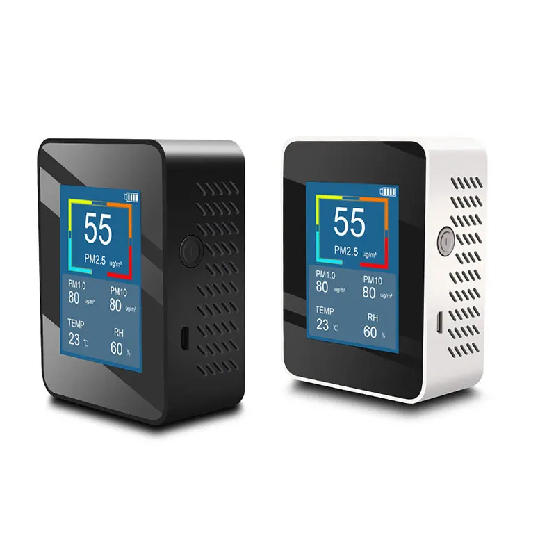 air quality detector pm2.5 pm10 meter test sensor air monitor USB Recharge WIth LCD Screen
air quality detector pm2.5 pm10 meter test sensor air monitor USB Recharge WIth LCD Screen