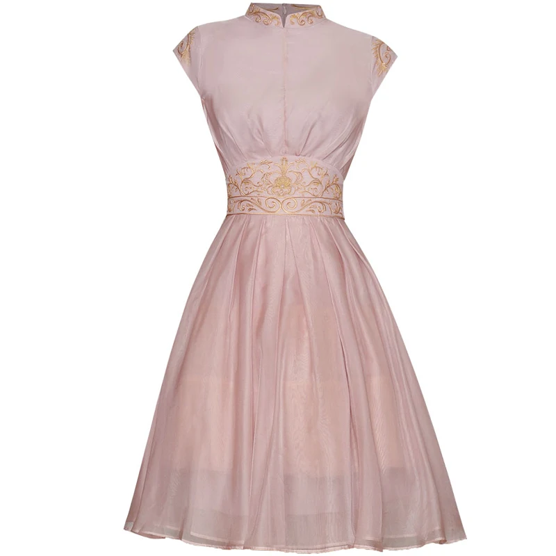 Runway Mini Dress Summer New Women's Designer Elegant Party Fashion Sexy Vintage Chic High Quality Patchwork Embroidery Dresses
Runway Mini Dress Summer New Women's Designer Elegant Party Fashion Sexy Vintage Chic High Quality Patchwork Embroidery Dresses
