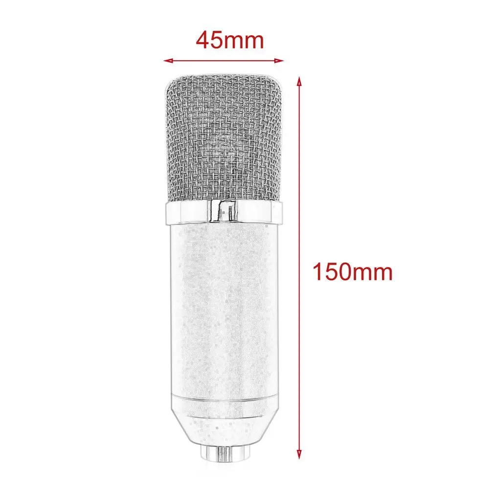 Studio Condenser Microphone Sound Recording Audio Wired Dynamic Vocal Arm Stand For live Radio Broadcasting KTV Karaoke
Studio Condenser Microphone Sound Recording Audio Wired Dynamic Vocal Arm Stand For live Radio Broadcasting KTV Karaoke
