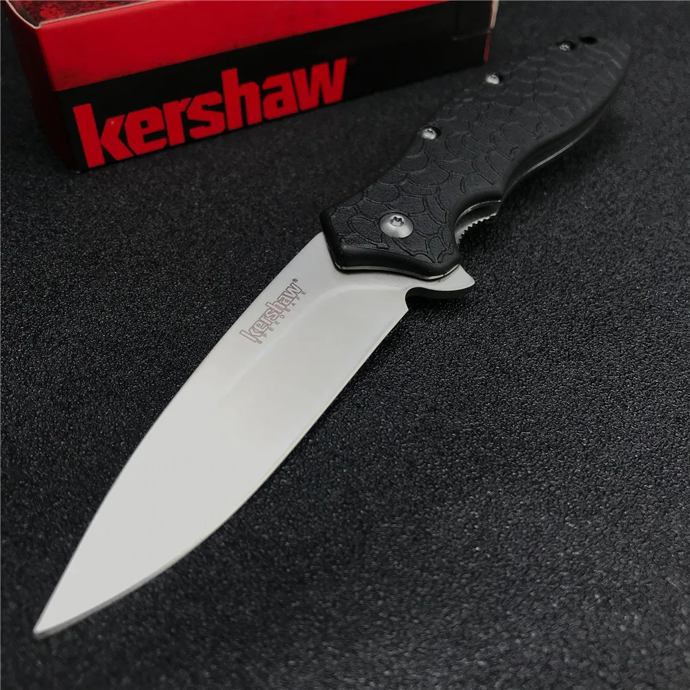 Kershaw 1830 Tactical Folding Knife Steel Blade Nylon Glass Fiber Handle Outdoor Camping Hunting Survival Fruit Cutter EDC Tool
Kershaw 1830 Tactical Folding Knife Steel Blade Nylon Glass Fiber Handle Outdoor Camping Hunting Survival Fruit Cutter EDC Tool