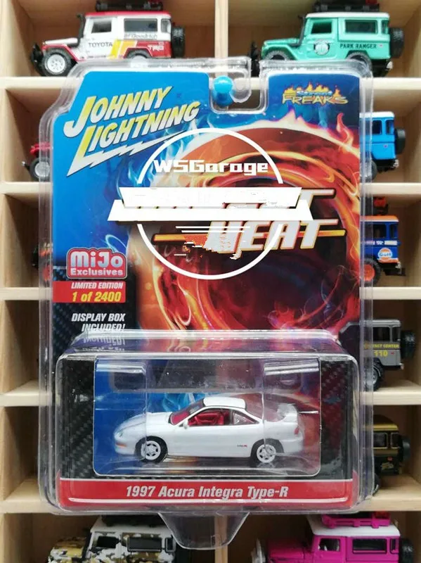 Johnny Lightning 1/64 1997 Acura Integra Type-R Collection of die-casting simulation alloy model car toys
Johnny Lightning 1/64 1997 Acura Integra Type-R Collection of die-casting simulation alloy model car toys