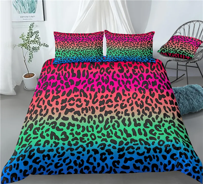 Home Living Luxury 3D Leopard Print 2/3Pcs Comfortable Duvet Cover PillowCase Bedding Sets EU/US/AU Size
Home Living Luxury 3D Leopard Print 2/3Pcs Comfortable Duvet Cover PillowCase Bedding Sets EU/US/AU Size