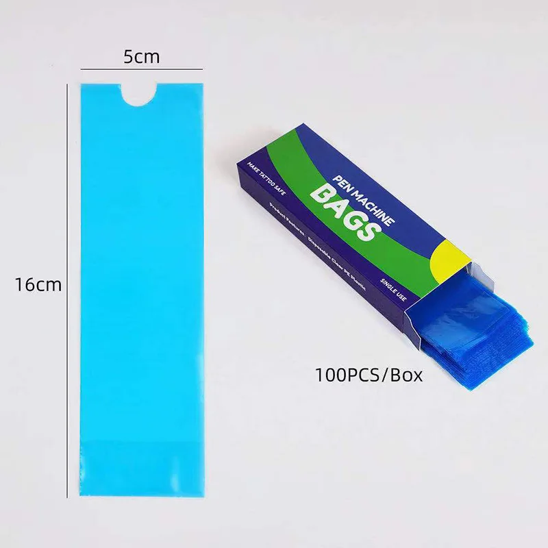 100PCS Disposable Cartridge Tattoo Machine Clip Cord Covers Sleeves Filter Pen Bag Protect Grips Permanent Makeup Accessory
100PCS Disposable Cartridge Tattoo Machine Clip Cord Covers Sleeves Filter Pen Bag Protect Grips Permanent Makeup Accessory